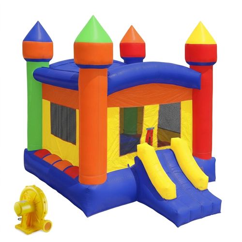 Commercial Grade Castle Bounce House with Blower