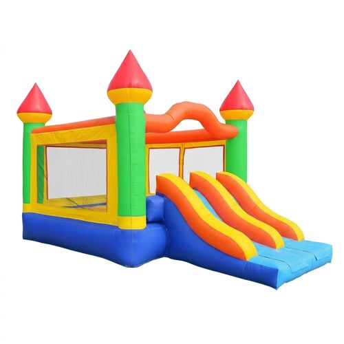 Mega Double Slide Climbing Wall Inflatable Only